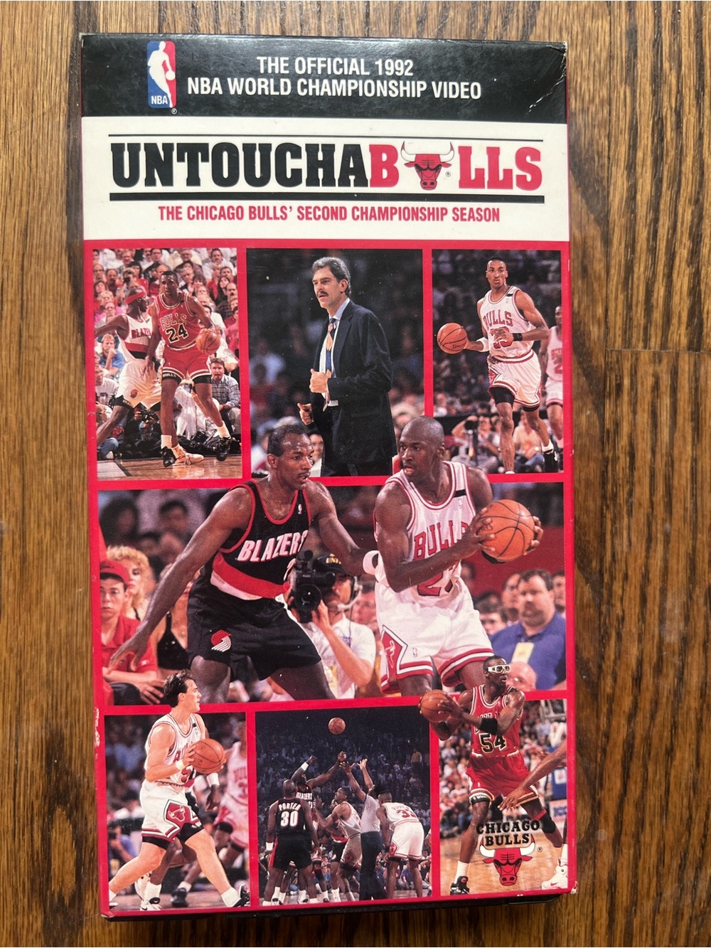Vintage VHS 1992 Untouchabulls VHS Chicago Bulls from Championship Era